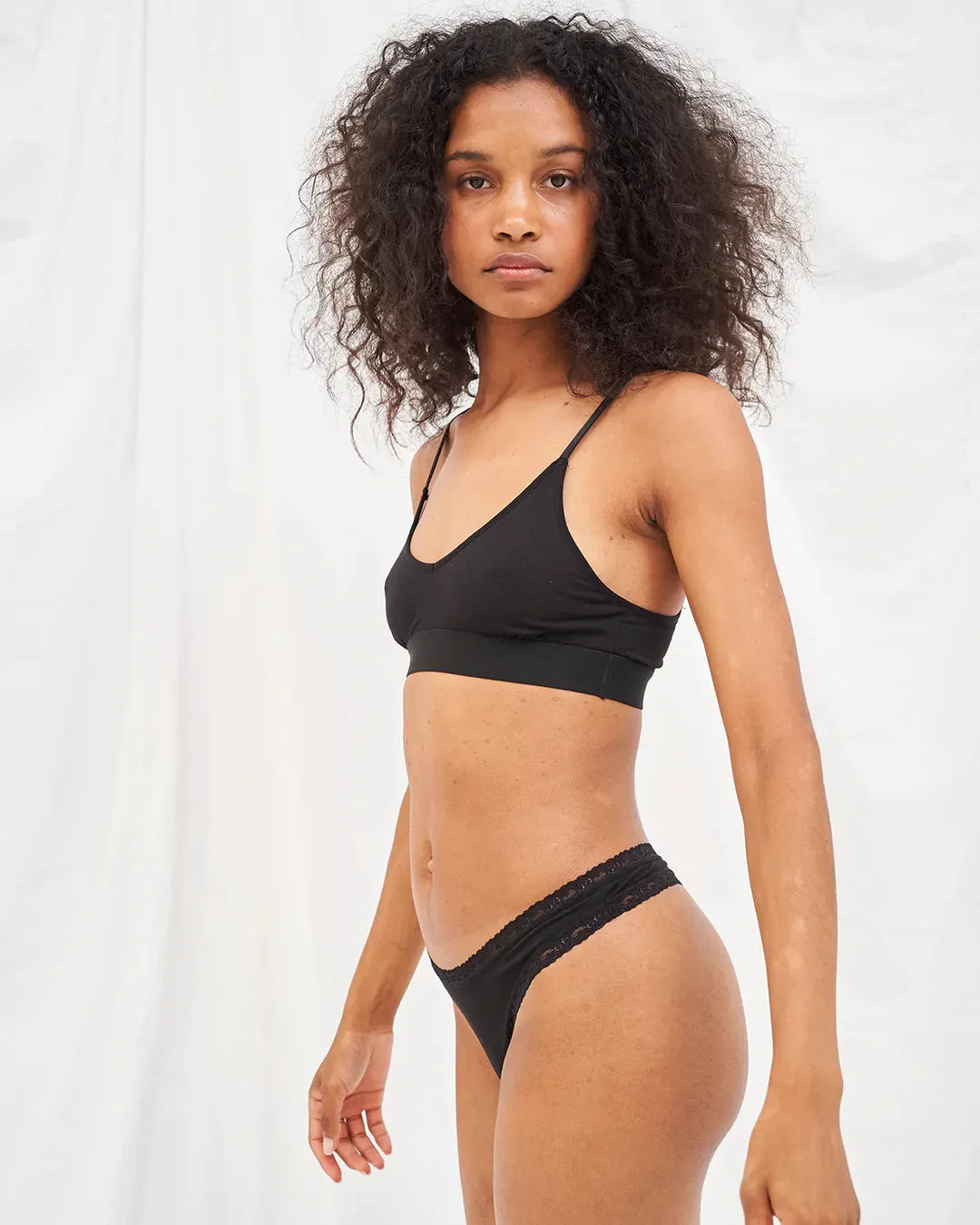 Black Four Pack Thong Box