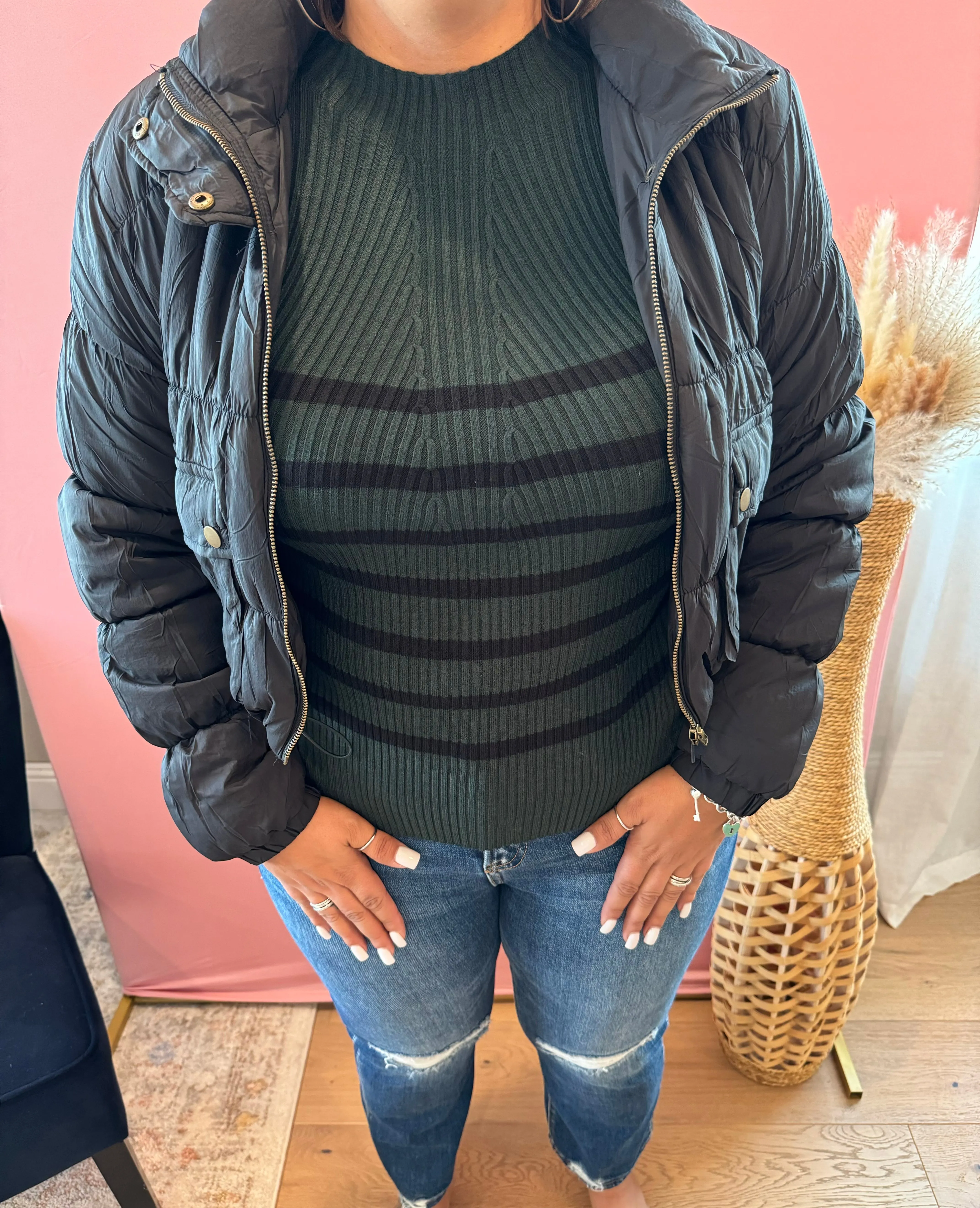 Feeling The Chill Puffer Jacket