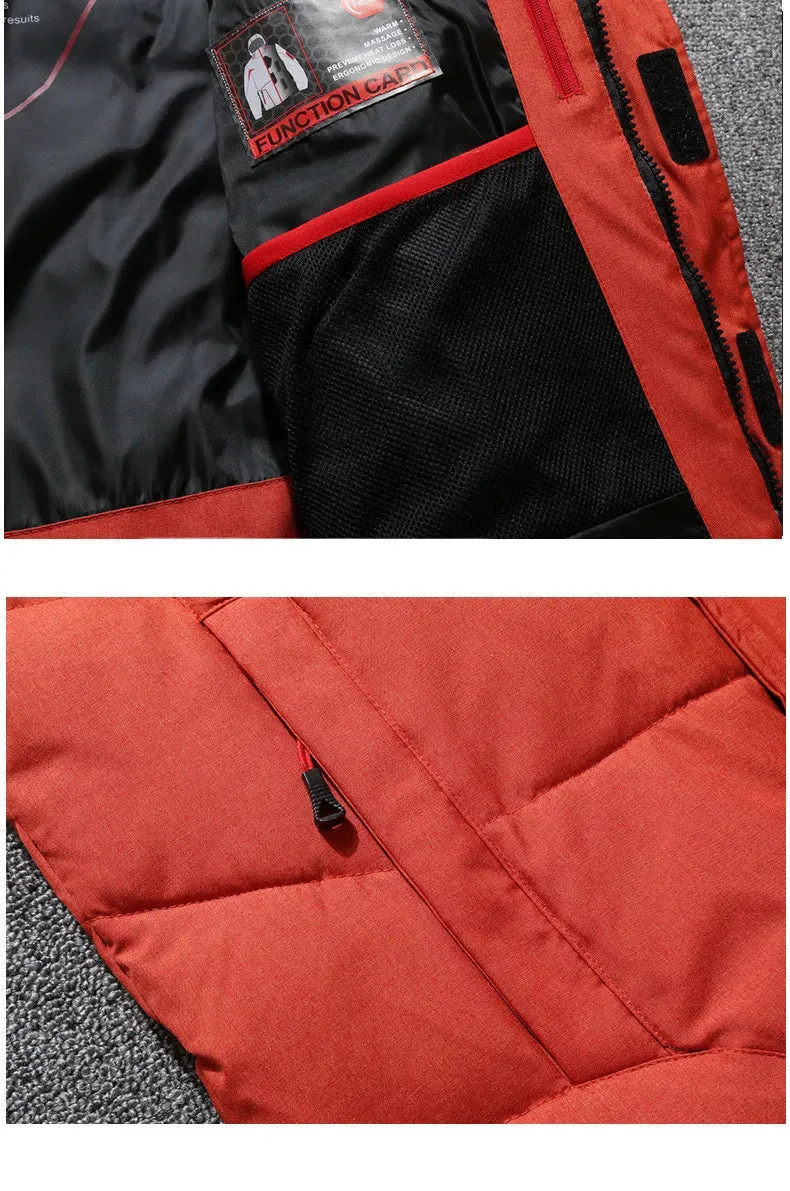 Hooded Men's Men's Black Coat Top