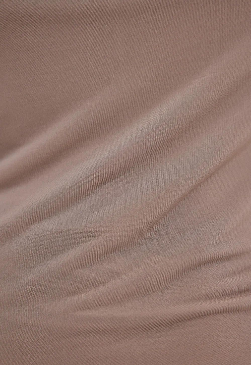 Slink Italian Jersey Skirt in Mushroom Neutral