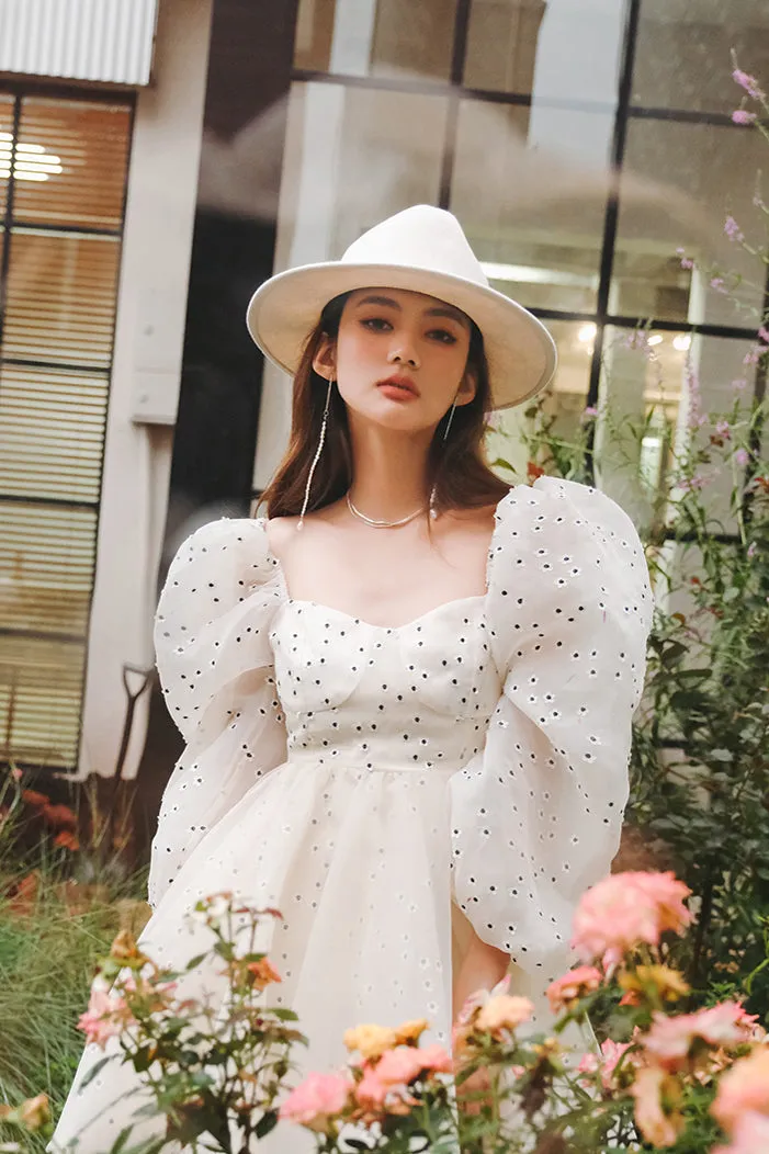 ST | Osmanthus Puff Organza Dress