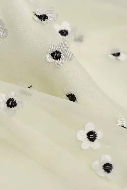 ST | Osmanthus Puff Organza Dress