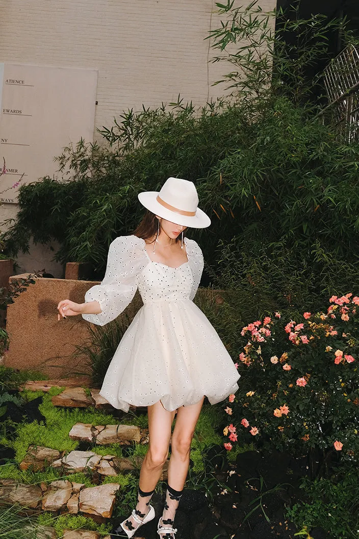 ST | Osmanthus Puff Organza Dress